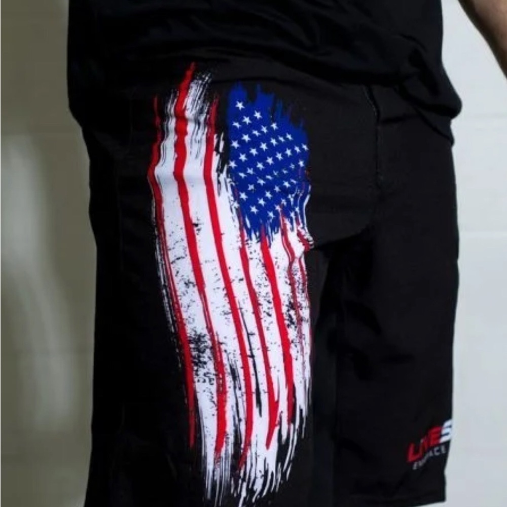 Livesore AMERICAN FLAG WOD SHORTS CrossFit size 40​​​